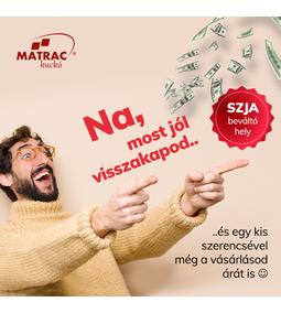SZJA bevaltóhely lett a Matrackuckó, plussz vásarlasod árát is visszanyerheted!