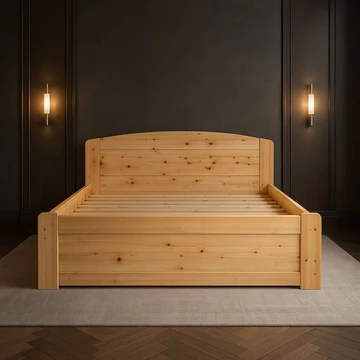 Fenyő ágyneműtartós ágy Szexbiztos Vágy ágy csak a Matrackuckónál,100% borovi fenyő fix ágy bordasorral Szexbiztos Vágy ágy csak a Matrackuckónál