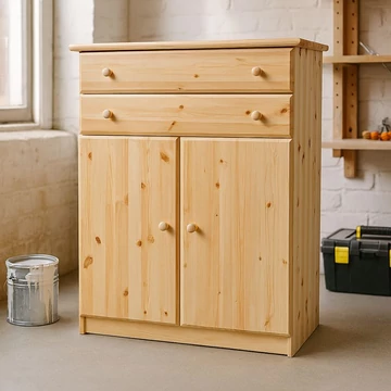 Fenyő komód a Matrackuckónál életkép