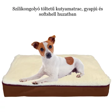 Szilikongolyó töltetű kutyafekhely Sloopy a Matrackuckónál