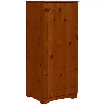 Matrackuckónál - PETRA 1 ajtós, jobbos fenyő komód 110x46x40cm antik páccal