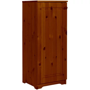 Matrackuckónál - PETRA 1 ajtós, balos fenyő komód 110x46x40cm antik páccal