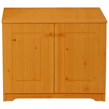 Matrackuckónál - GÁLA 2 ajtós fenyő cipősszekrény 60x74x40cm cseresznye páccal