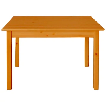 Matrackuckónál - Fenyő étkező asztal 76x80X80cm cseresznye páccal