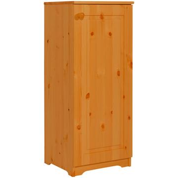 Matrackuckónál - PETRA 1 ajtós, jobbos fenyő komód 110x46x40cm cseresznye páccal