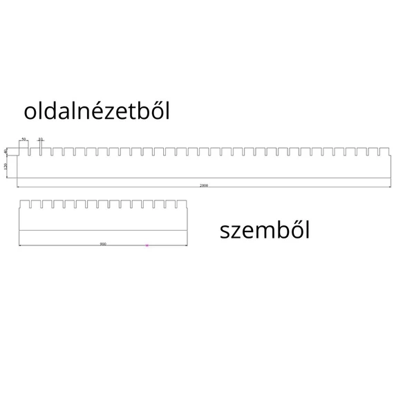 Dekubitsz elleni hidegmatrac a Matrackuckónál termék metszet kép