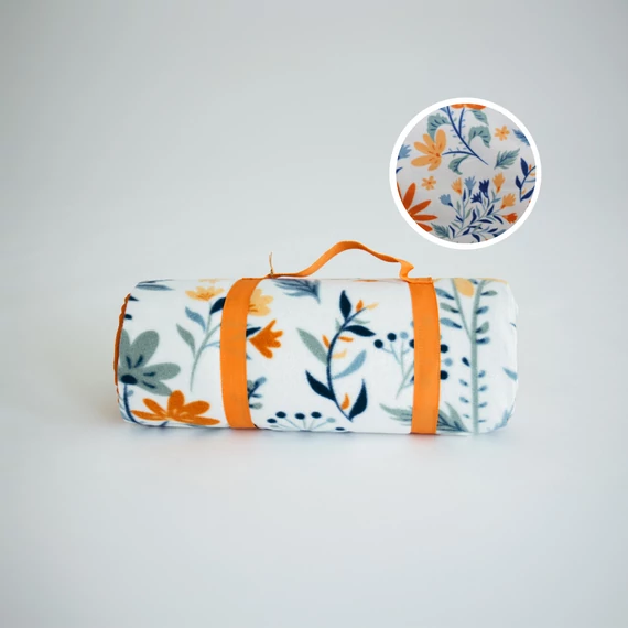 NATURTEX® Virág mintás piknik pléd 150x200cm