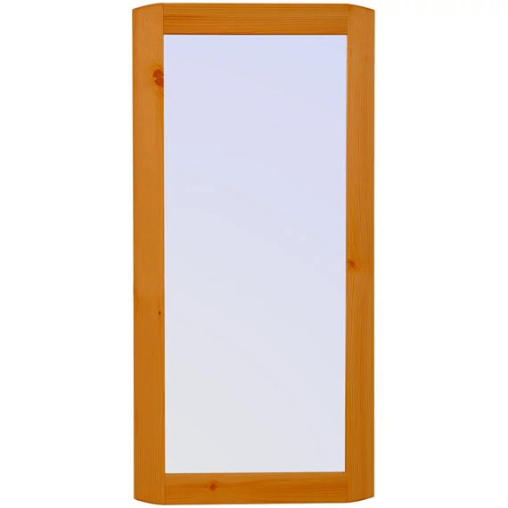Matrackuckónál - GÁLA fenyő keretes tükör 90x45cm cseresznye páccal