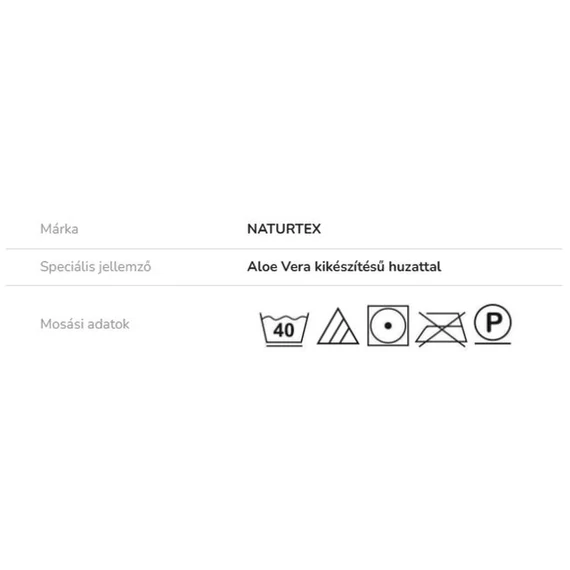 Naturtex Aloe Vera memory párna a Matrackuckótól