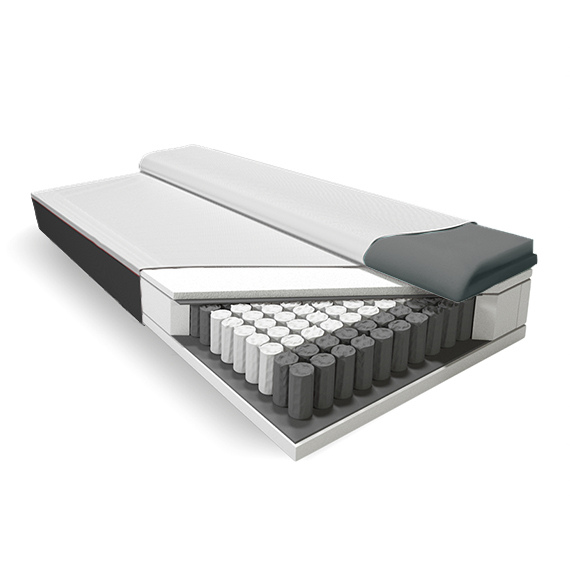 Spring Light Silver EMC® Hard Premium táskarugós matrac