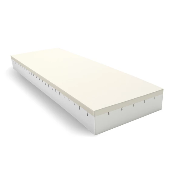 Bajai áruház bemutató SUPER MEMORY 2 PREMIUM memóriahabos matraca (barna bölcső és Galaxy top) 80x200cm