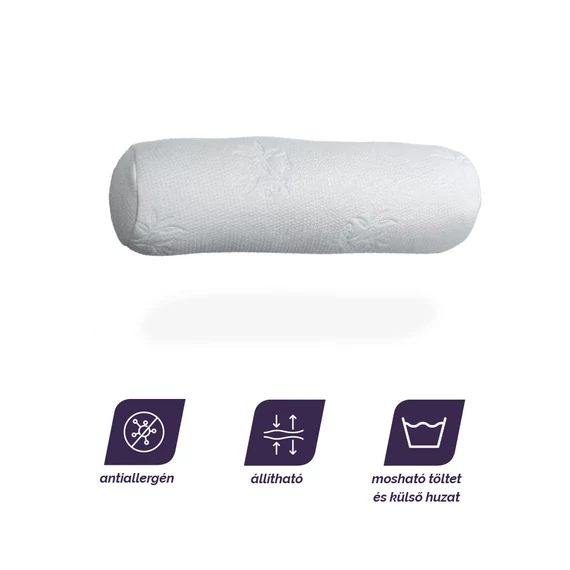 Henger Flexi Bamboo antiallergén párna tulajdonságok