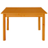Kép 1/3 - Matrackuckónál - Fenyő étkező asztal 76x80X80cm cseresznye páccal