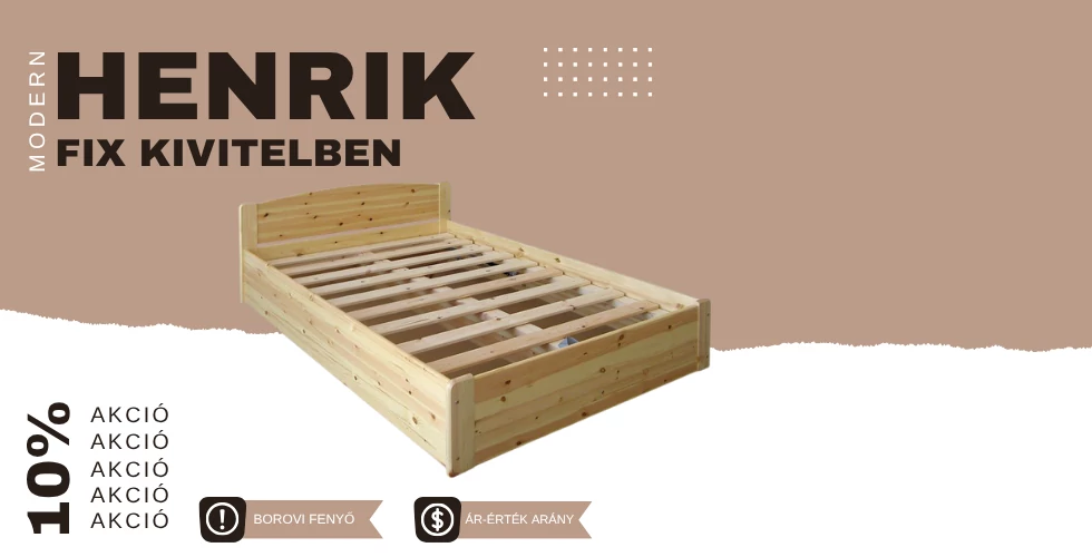Henrik ágy akció