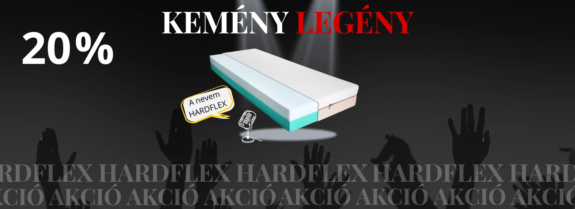 Kemény matrac akció